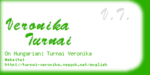 veronika turnai business card